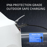 Detailed images of Tesla's portable electric vehicle charger