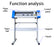 630mm Cutting Width Vinyl Sticker Cutting
