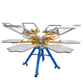 6 Color 6 Station Desktop T-shirt Screen Printer | Xtek Digita-1