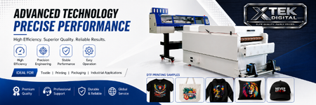 Xtek digital dtg printer banner