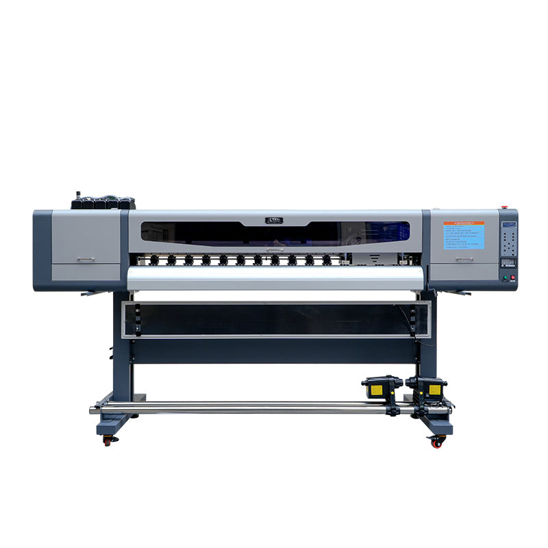 904 Automatic Inkjet Eco Solvent Customized Heads Good Quantity Stock Printer for Outdoor Flex Banner Car Sticker |Xtek Digital
